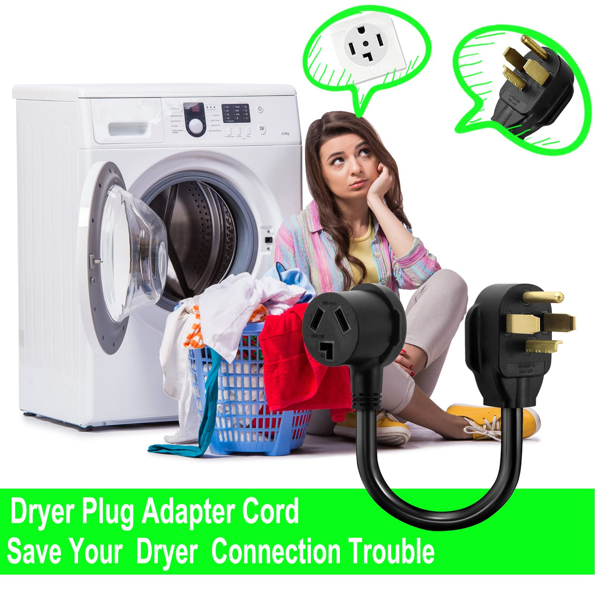 Durable PVC jacket provides heat resistance and long-lasting protection.