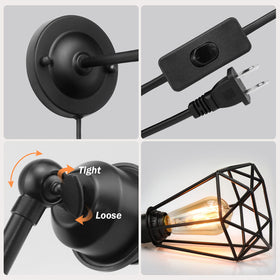 WimiSom wall sconce for dry places works well in kitchens and entries
