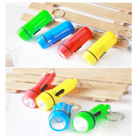 Winbar mini flashlight keychain in blue is handy for car emergencies