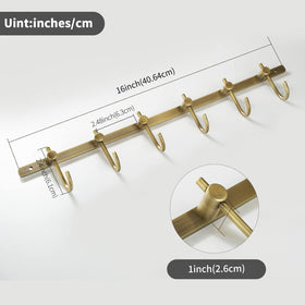 WINCASE hallway-kitchen-entryway-organizer keeps keys, hats, and bags neatly within reach.
