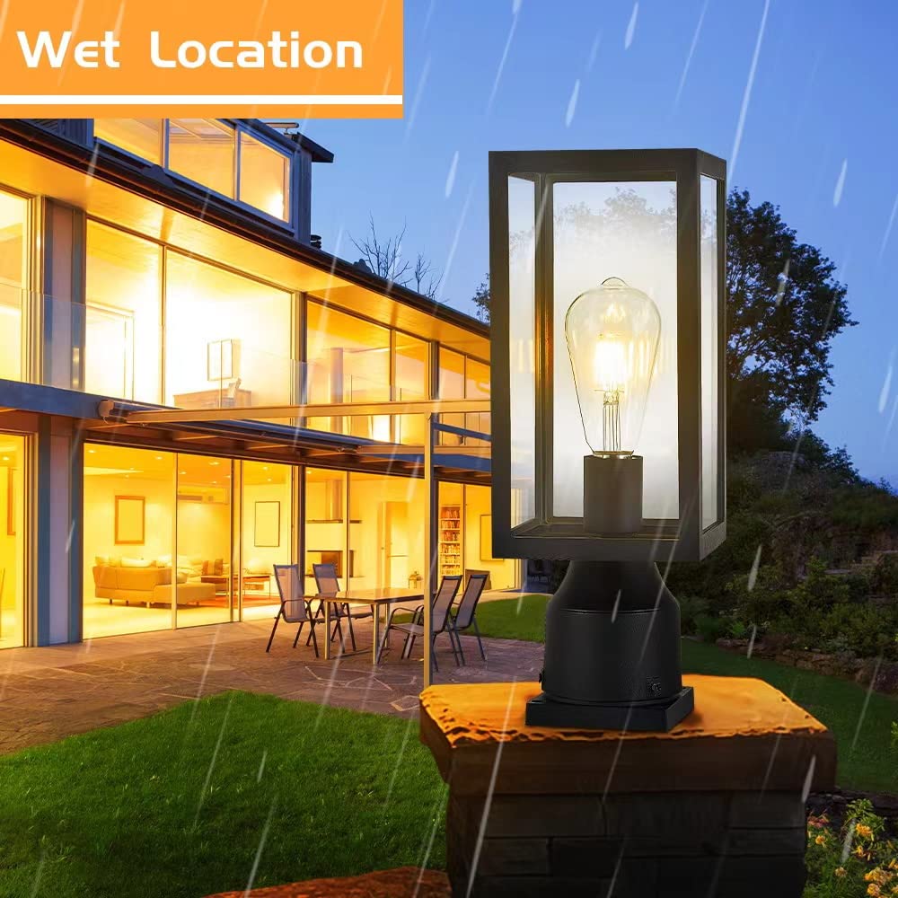 Windben pier mount base supports secure outdoor installation.