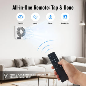 Windigaga auto-cycle-timer mode demonstrates hands-free airflow scheduling.