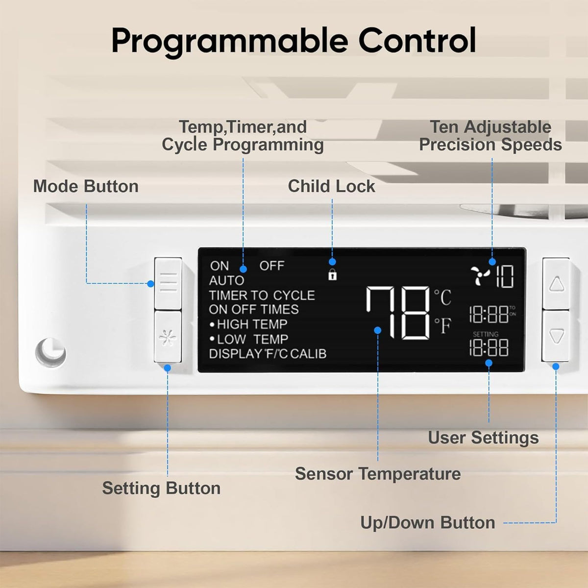 Windigaga two-year warranty information conveys reliable support.