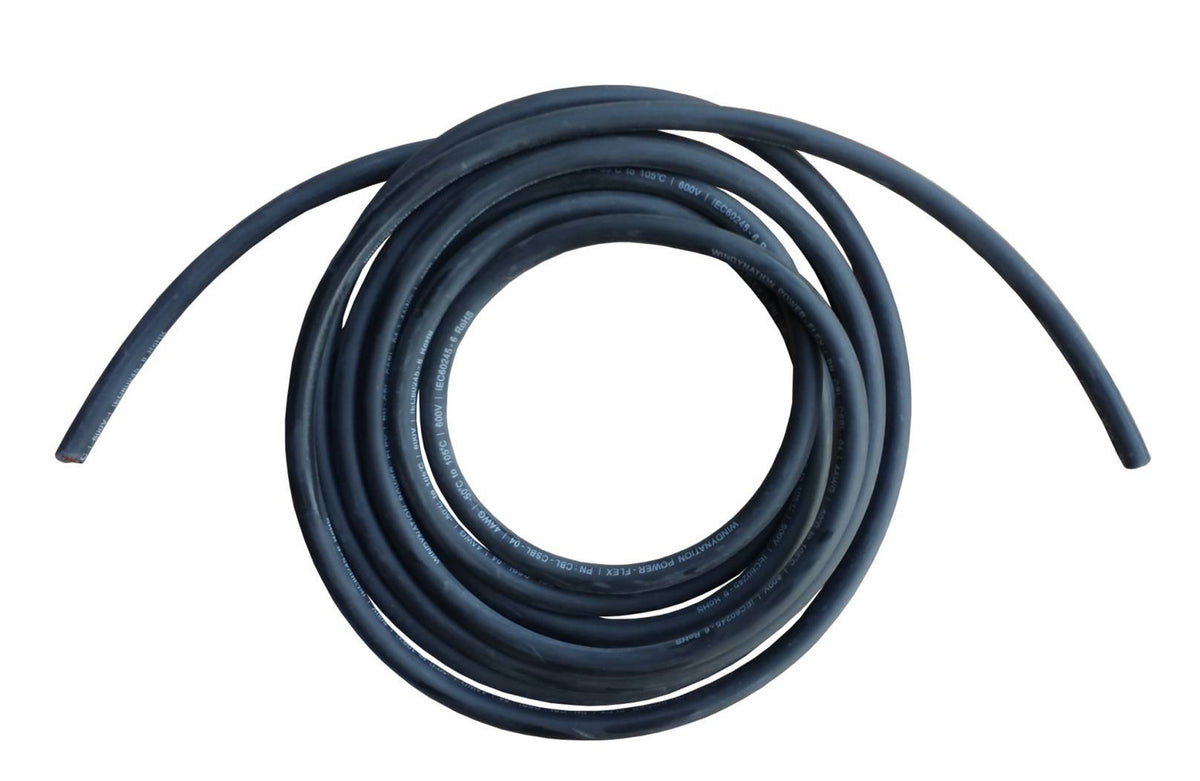 WindyNation 4ga cable on a reel for easy deployment in workshops.