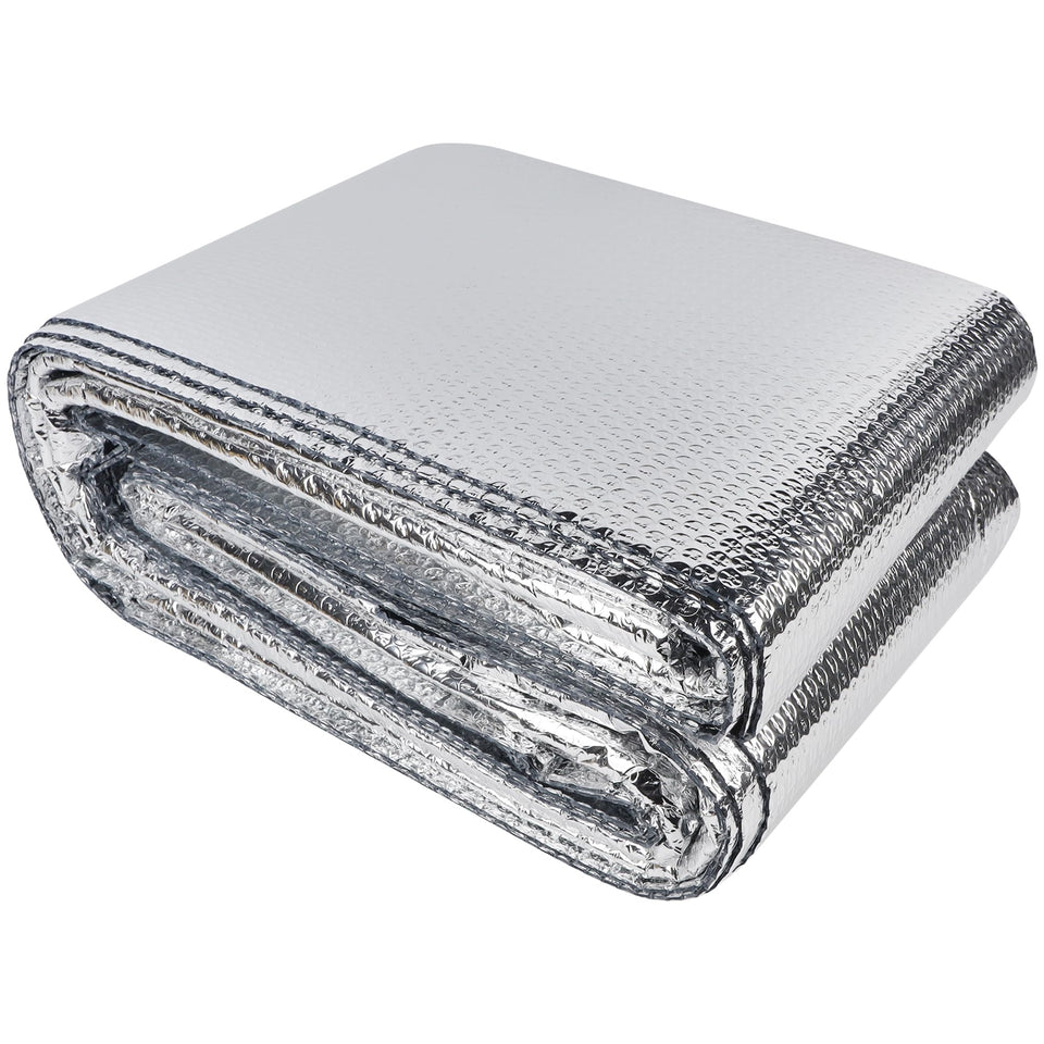 Winemana window insulation roll front view demonstrates heat-reflective cooling for interiors.