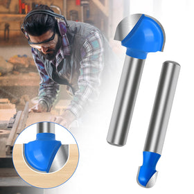 Wingsflee Core Box Router Bit Round Nose 5/8 inch for coves