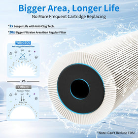 WINGSOL single-pack replacement simplifies under-sink maintenance