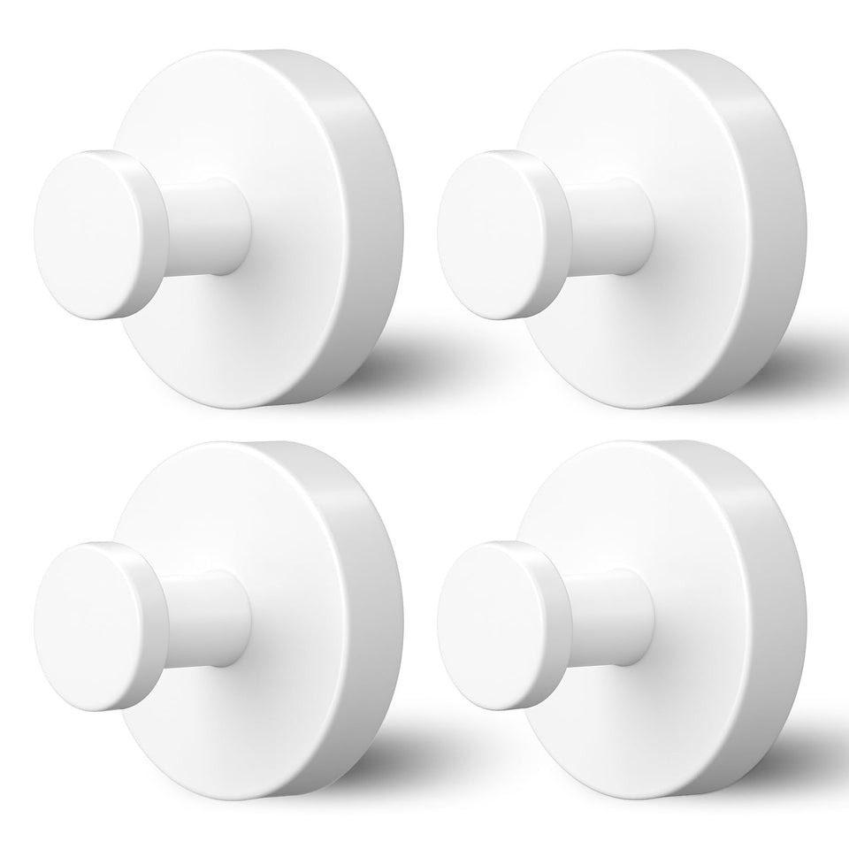 WingWider shower hooks inside shower with secure suction for towels.
