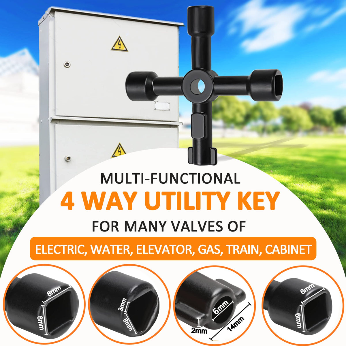 Winisok tool designed for underground stop valves and waste valve access.