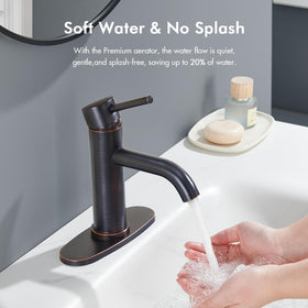 WINKEAR single-handle control enables precise temperature and flow