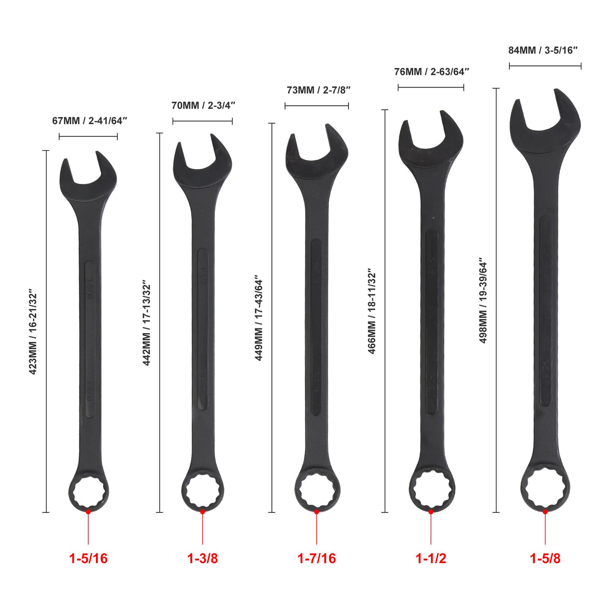 WINMAX TOOLS AUTOMOTIVE 1-3/8 inch jumbo wrench in action.