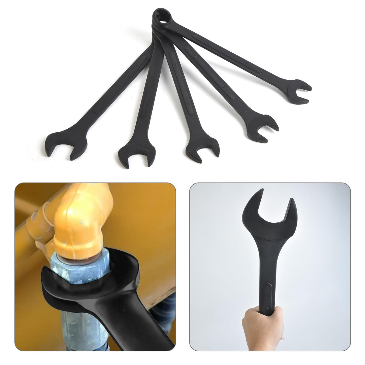 WINMAX TOOLS AUTOMOTIVE 1-5/8 inch wrench showing robust grip.