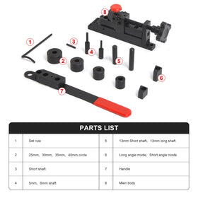 WINMAX mini bending bender 5mm shaft for tight radius bends.