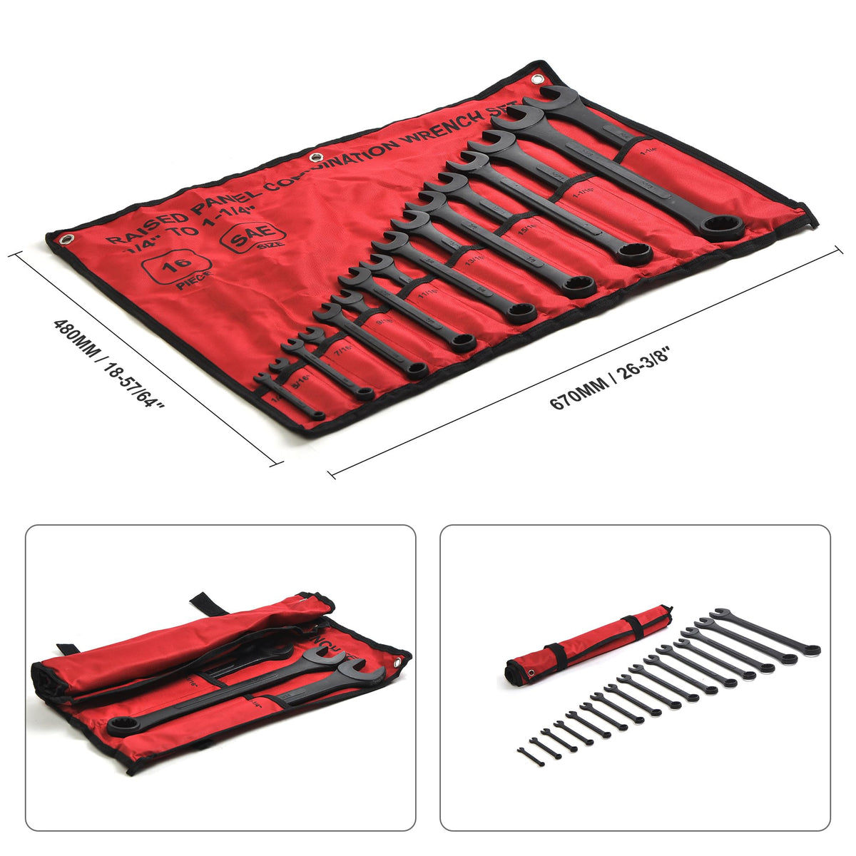 WINMAX wrenches show open end and box end design for stubborn fasteners