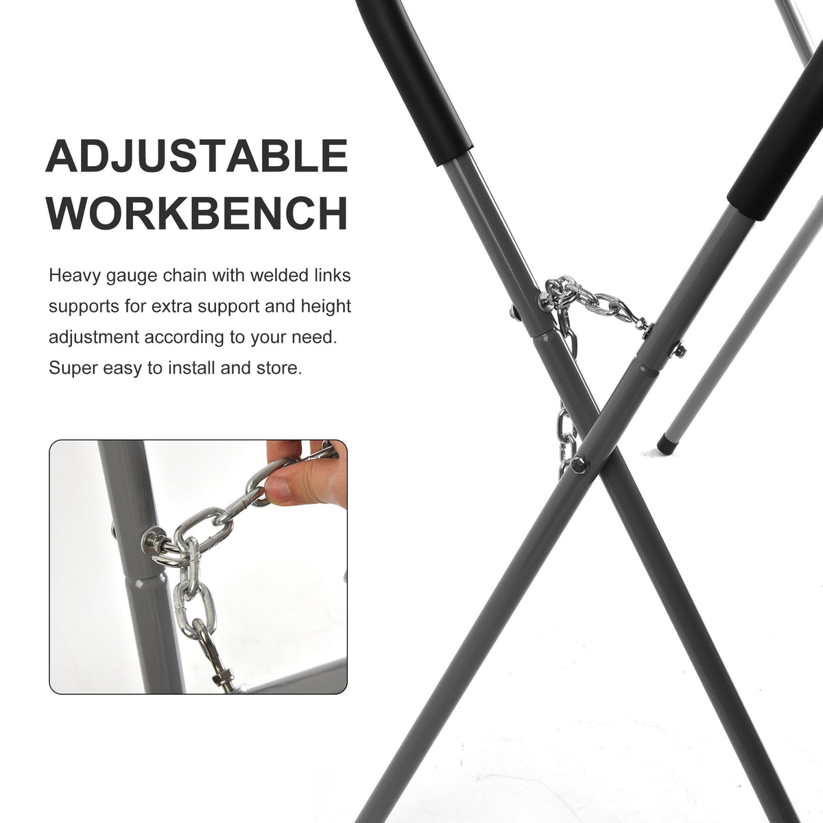 WINMAX Tools automotive work stand supports 1000-pound capacity for panels