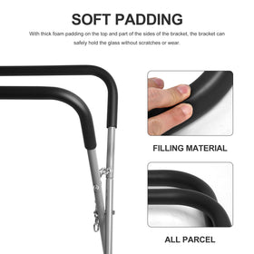 WINMAX Tools steel frame with foam padding protects delicate surfaces