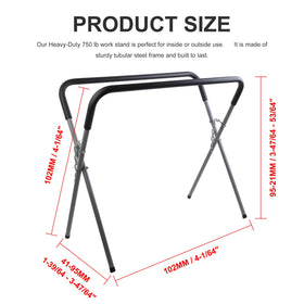 WINMAX Tools portable and lightweight work stand for easy transport