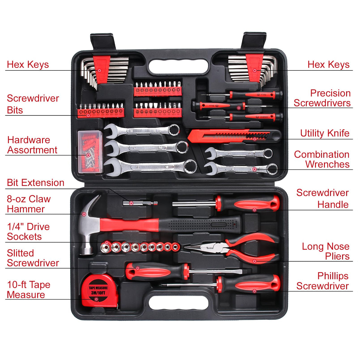 WINNER alloy steel tools with chrome finish for durability
