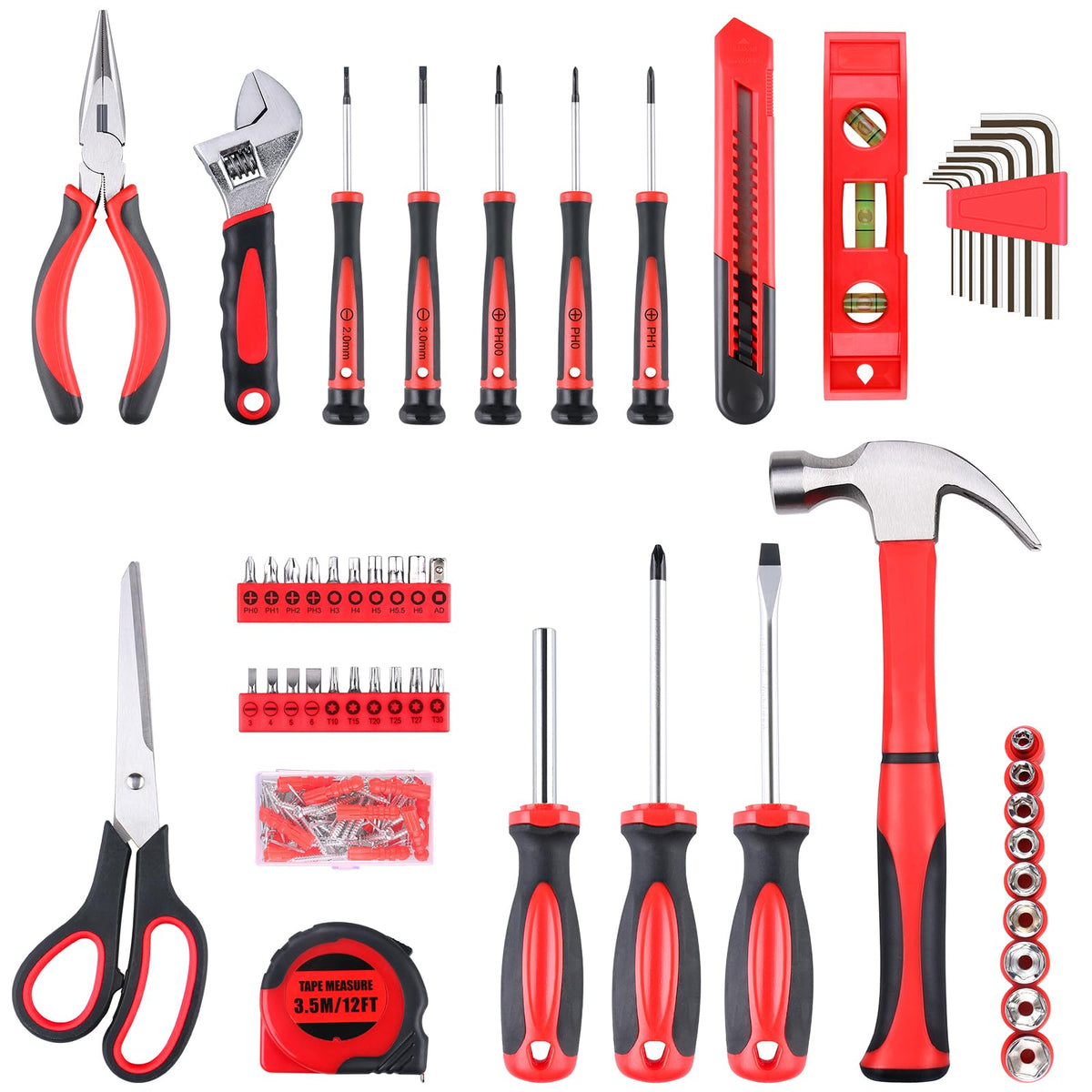 WINNER compact toolbox keeps tools neatly organized and easy to transport.