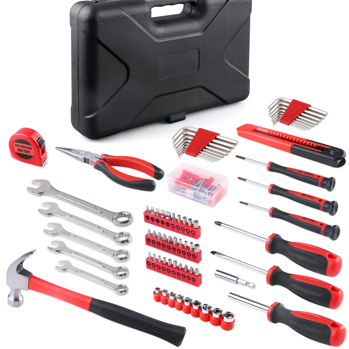 WINNER case organized with precise slots for easy tool access