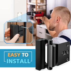 WINONLY 800 lbs force resistance demonstrates sturdy protection against forced entry.