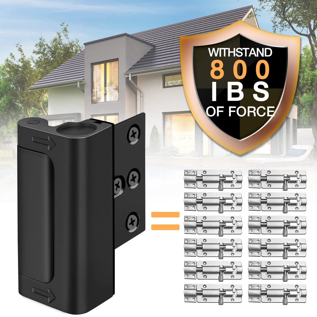 WINONLY child-proof lock with spring-loaded design for safer homes.