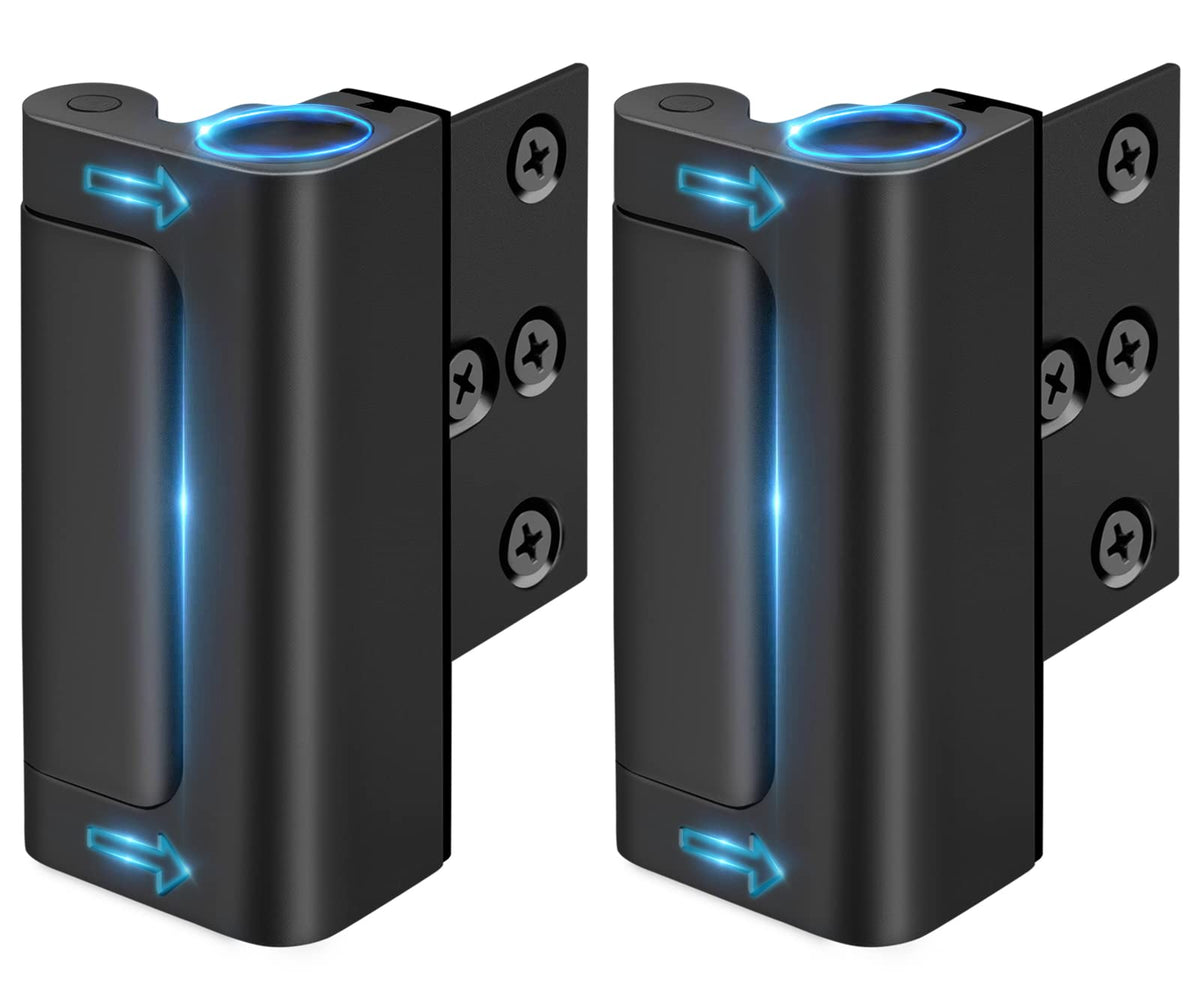 WINONLY door lock 3-inch stop reinforces the door for safer entry.