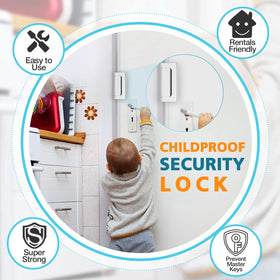 WINONLY keyless door security lock offers convenient access.