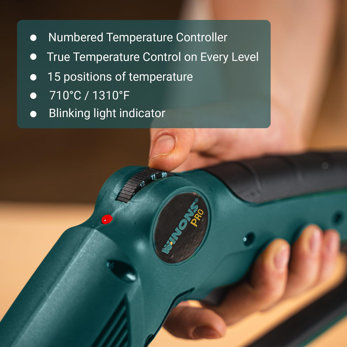 WINONS 6-inch blade delivering clean XPS foam cuts
