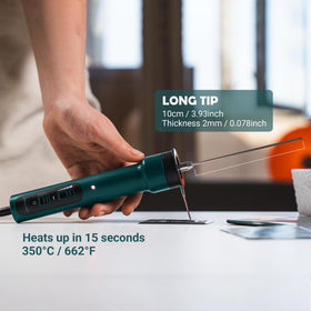 WINONS WFC0008 U-type tip provides a wider cutting zone for efficient shapes.