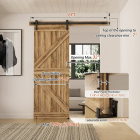 WINOVERCO wall mount rail with rust-resistant coating for long-lasting use