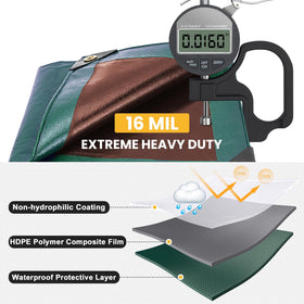 Winpull brass grommets closeup demonstrates secure tie-downs and durable reinforced edges