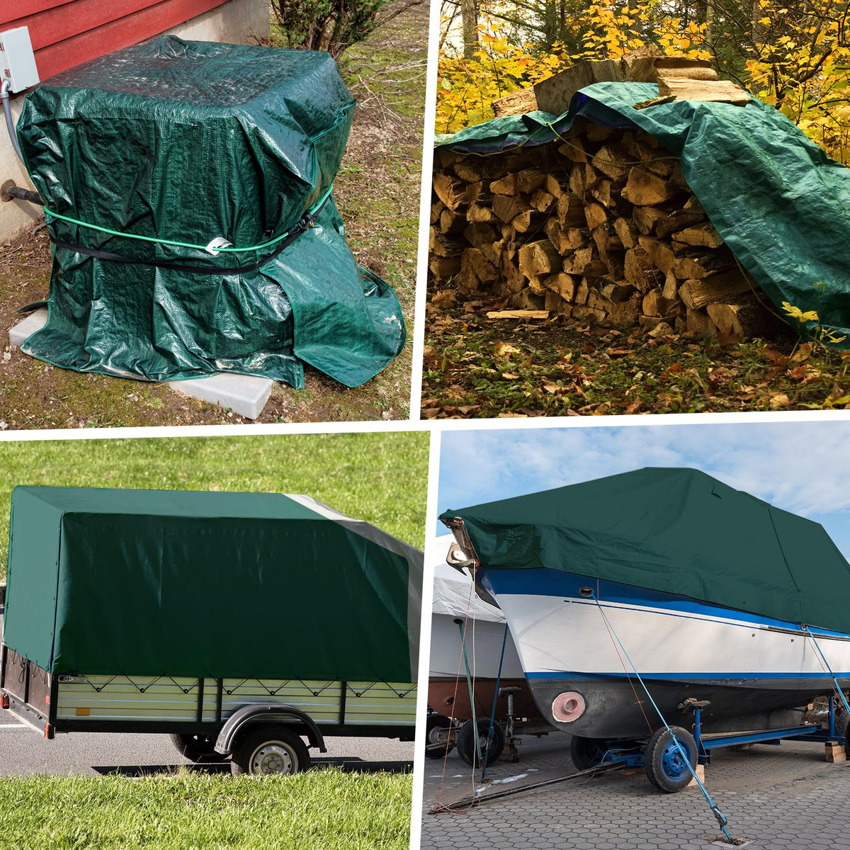 Winpull heavy-duty tarp for outdoor durability