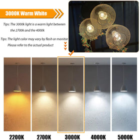 winsaLED vintage filament design with CRI 90 for true color