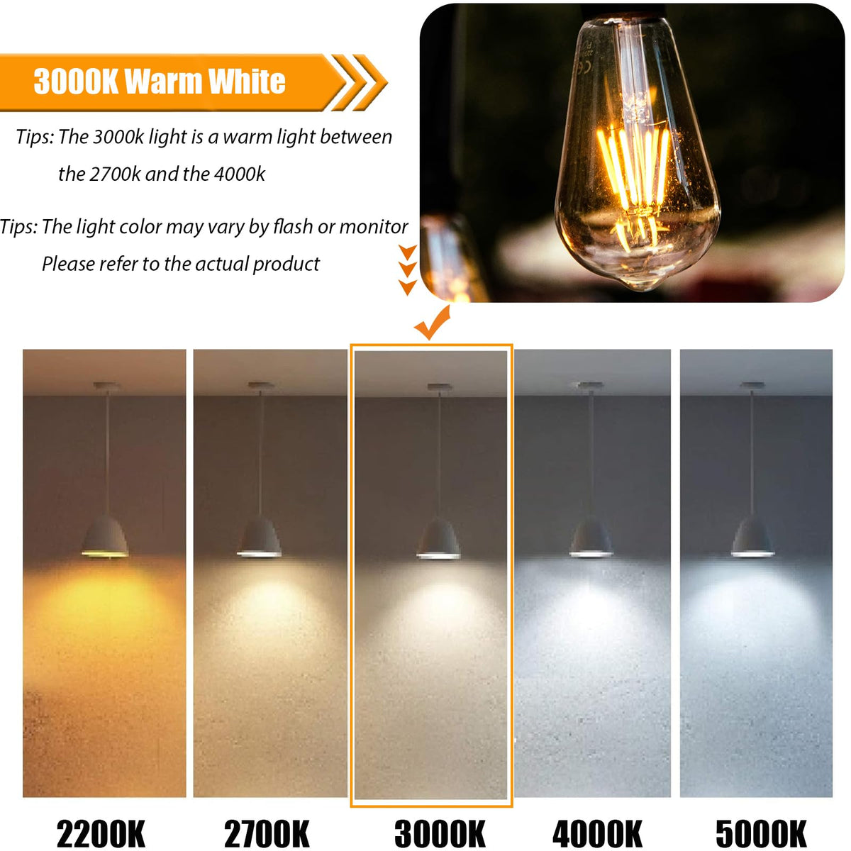 winsaLED 450 lm ambient light with CRI 90 enhances color richness in rooms