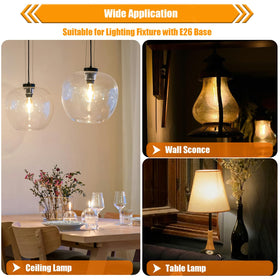winsaLED versatile lighting for bedroom living room and dining areas.