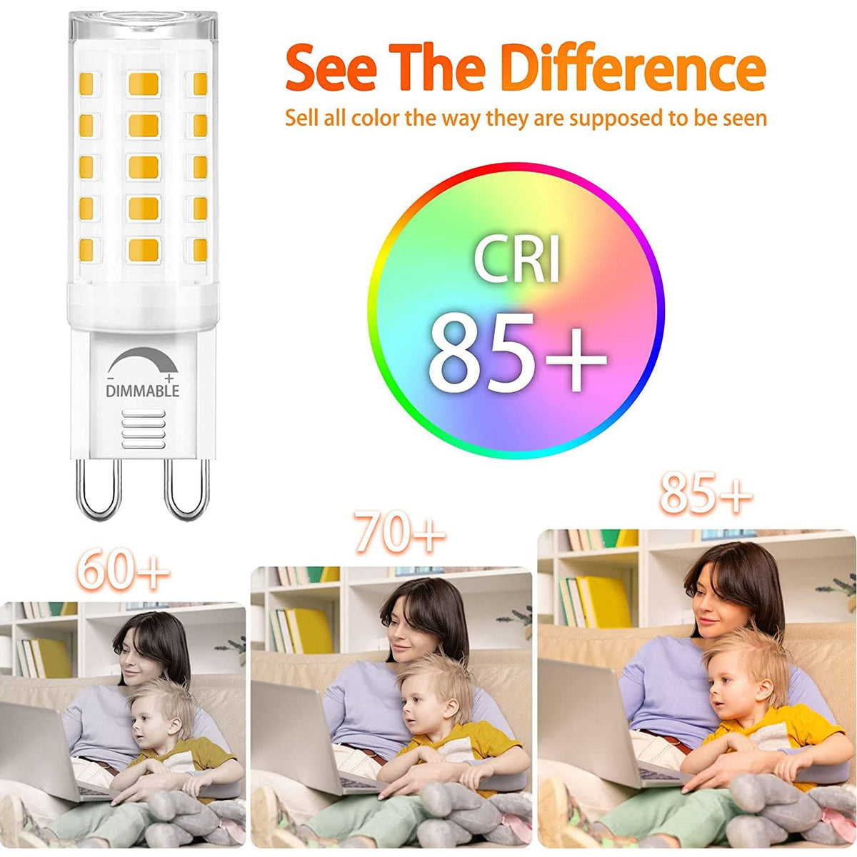 Winshine flicker-free lighting for steady, comfortable illumination.