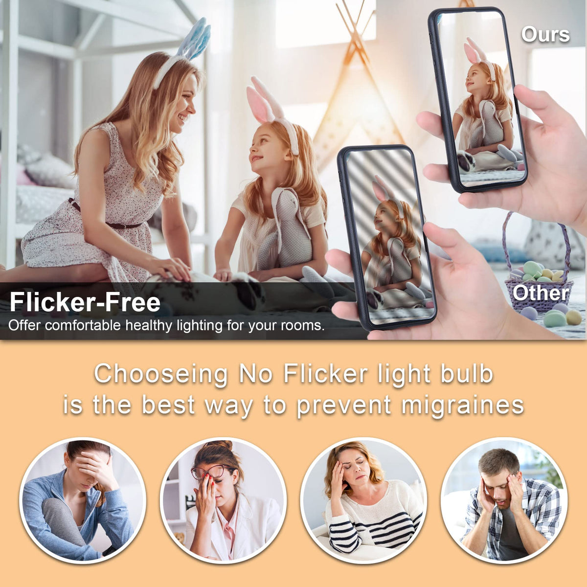 Winshine G9 LED bulb 360-degree beam for uniform lighting coverage.