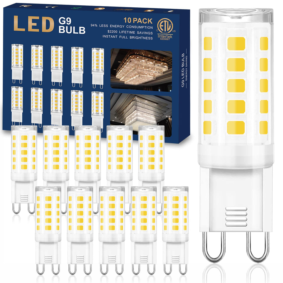 Winshine G9 LED bulb 4000K natural daylight for bright, even rooms.