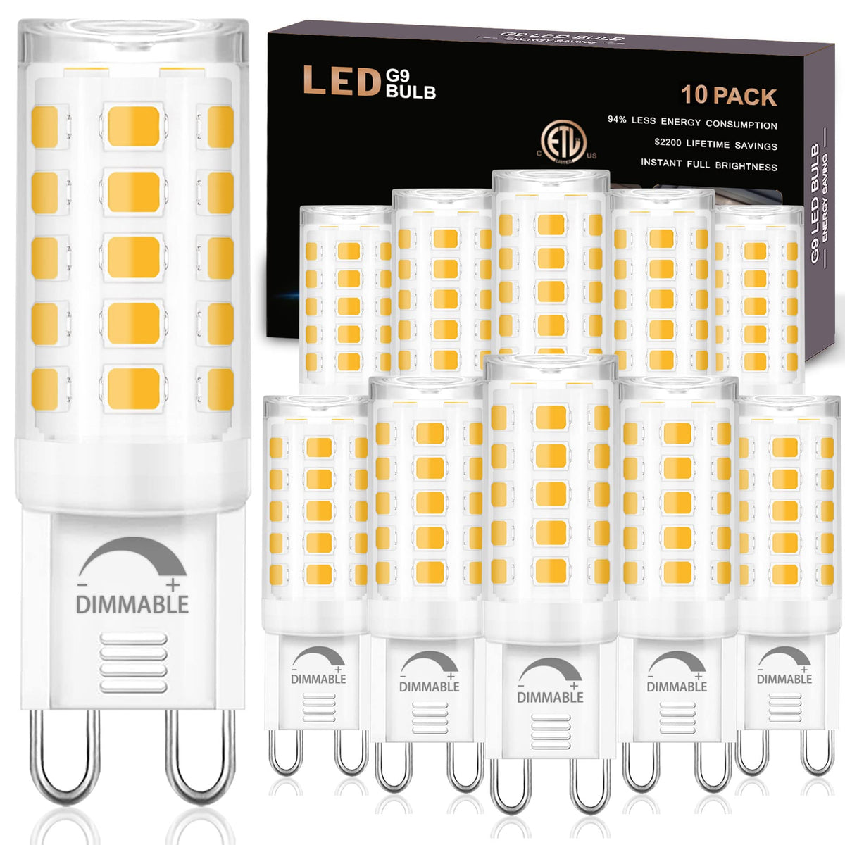 Winshine G9 LED bulb dimmable ambient chandelier lighting for mood-rich evenings