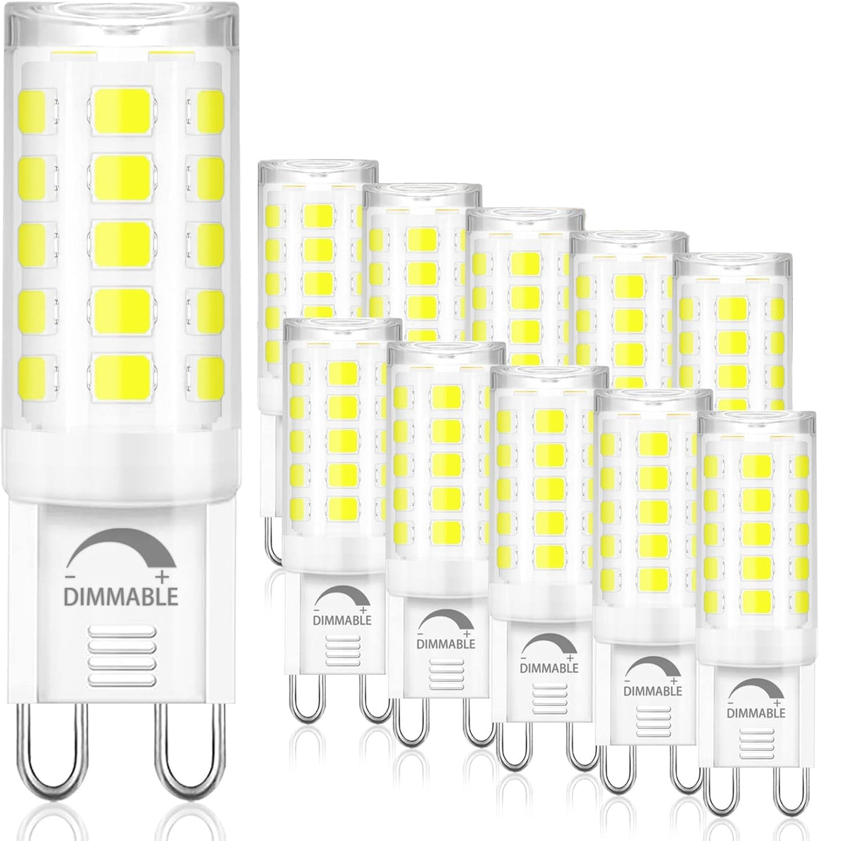 Winshine G9 LED bulb pack demonstrates easy compatibility with common fixtures