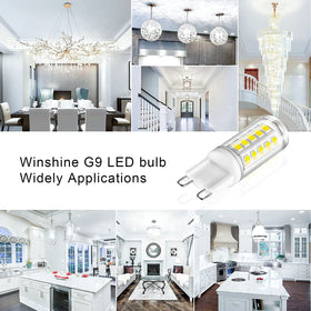 Winshine G9 daylight bulb in dining room creates vibrant meals