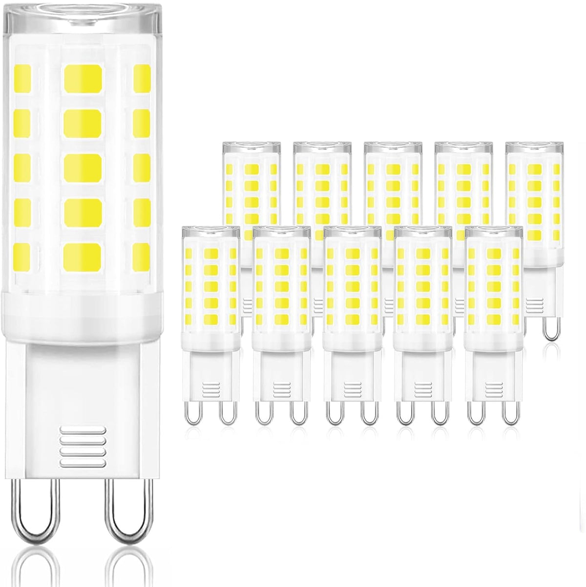 Winshine G9 LED bulb wall sconce use with 360-degree lighting.