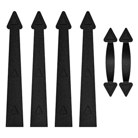 WINSOON magnetic hinge set close-up showing strong grip for easy repositioning.
