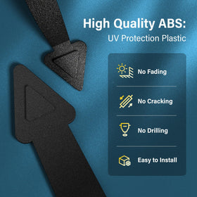 WINSOON UV-protected ABS material close-up highlights durable weather-ready housing.