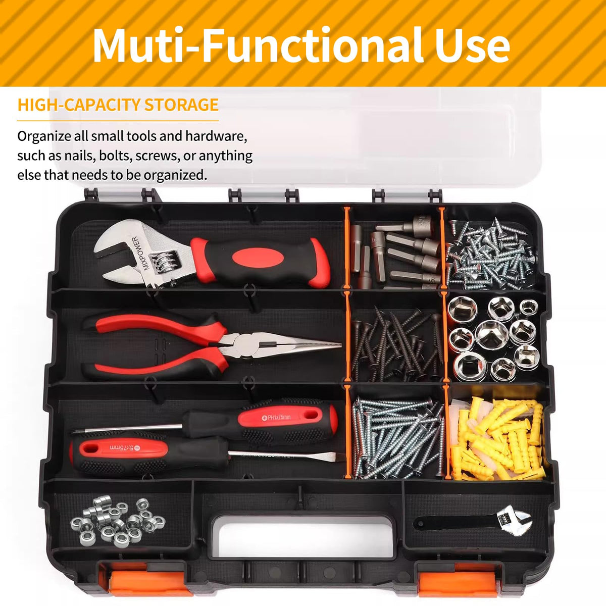 WIN&YING portable and stackable design for easy transport to job sites.