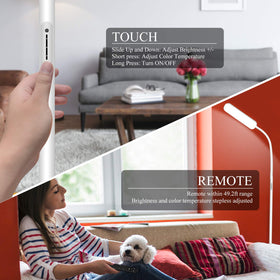 Wio-Mio touch-control panel for seamless dimming and presets