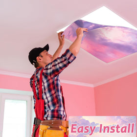 Wiooffen Sunset easy-clean light cover for busy spaces.