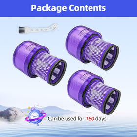 Wipenow packaging and usage guide for the three-pack filters