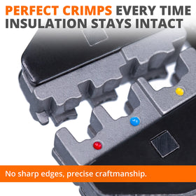 Wirefy Crimping Tool Set nylon terminals compatible design for durable splices
